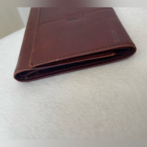 Dior Rich Brown Leather Wallet